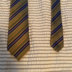 JZ Richards Men's Silk Green Tie